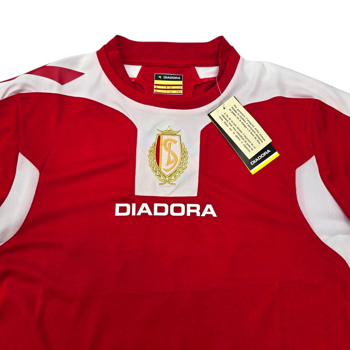 2009/10 Standard de Liège Home Football Shirt (S) Diadora #22 Mangala (BNWTs)