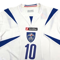 2006/08 Serbia & Montenegro Away Football Shirt (L) Lotto #10 Stankovic