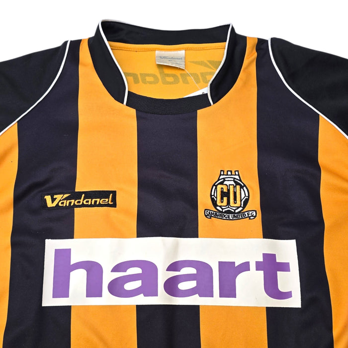 2007/08 Cambridge United Home Football Shirt (XL) Vandanel