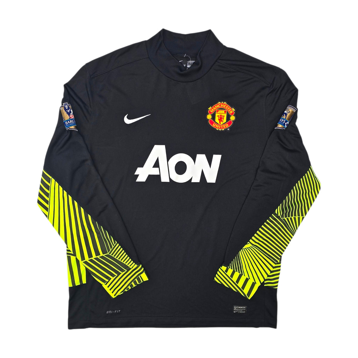 2011/12 Manchester United Goal Keeper Football Shirt (XL) Nike #1 De Gea