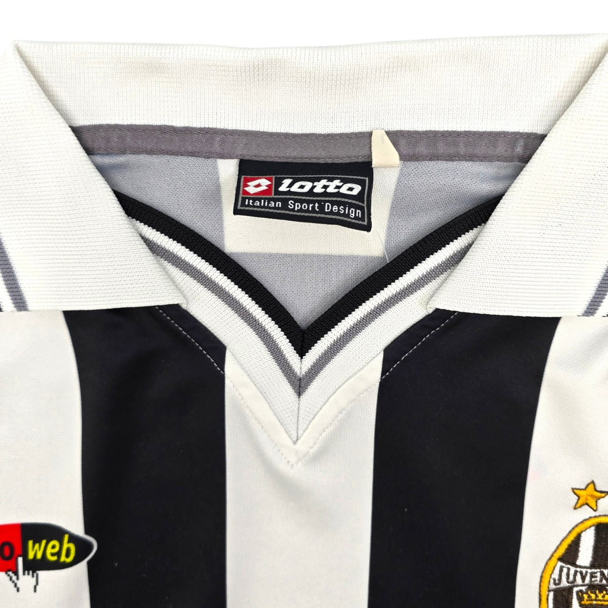 2000/01 Juventus Home Football Shirt (L) Lotto (Ciaoweb)