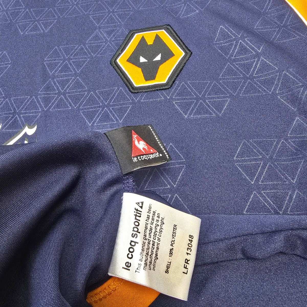 2007/08 Wolverhampton Wanderers Away Football Shirt (XL) Le Coq Sportif