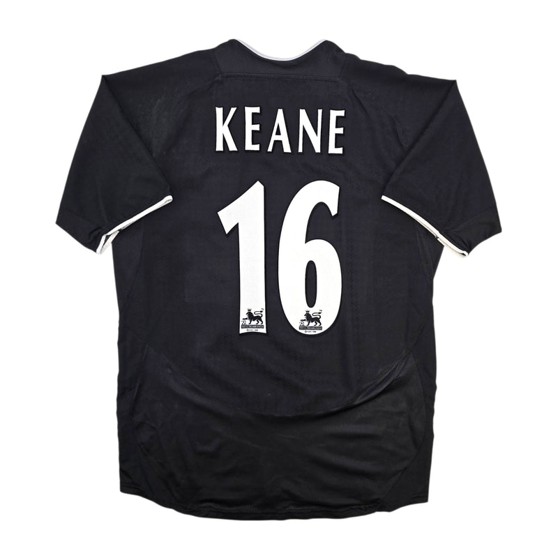 2003/05 Manchester United Away Football Shirt (M) Nike #16 Keane