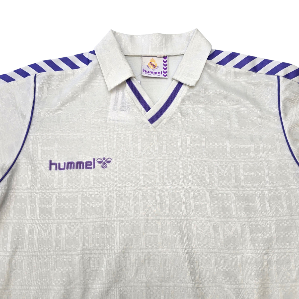 1988/89 Real Madrid Home Football Shirt (XL) Hummel