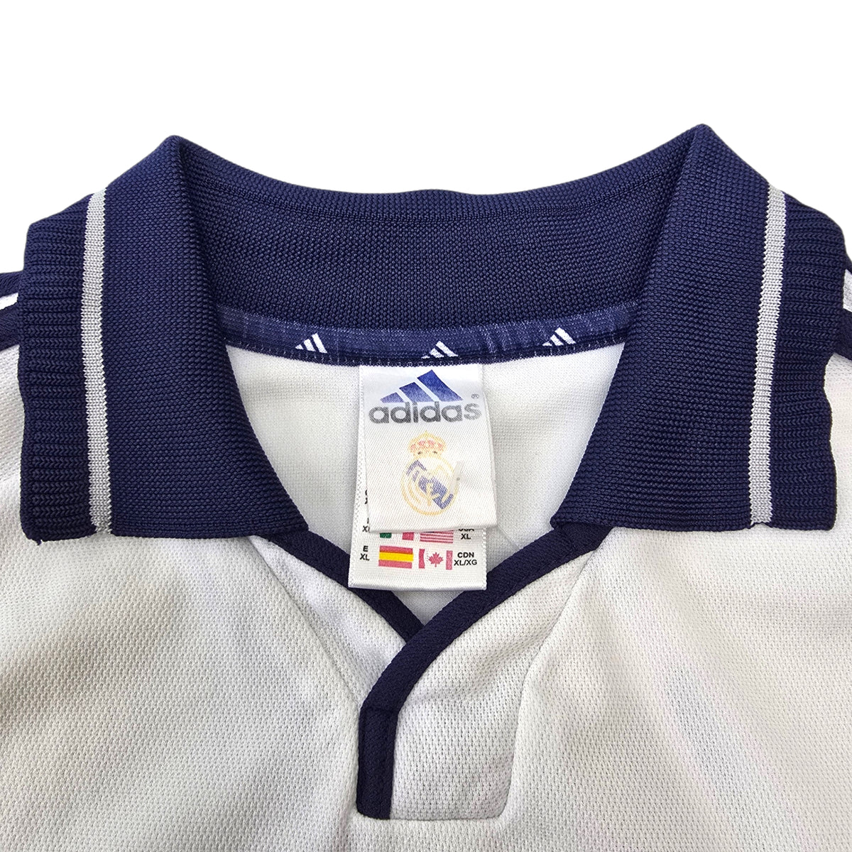 2000/01 Real Madrid Home Football Shirt (XL) Adidas