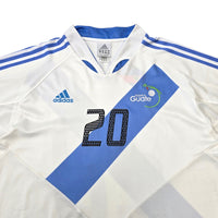 2005/06 Guatemala Home Football Shirt (XL) Adidas #20 Ruiz