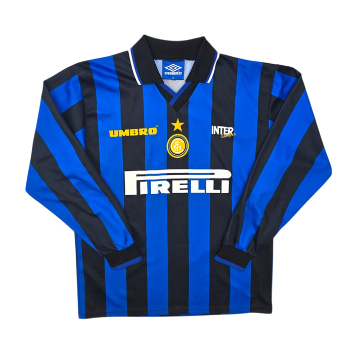 1997/98 Inter Milan Home Football Shirt (M) Umbro | Campus