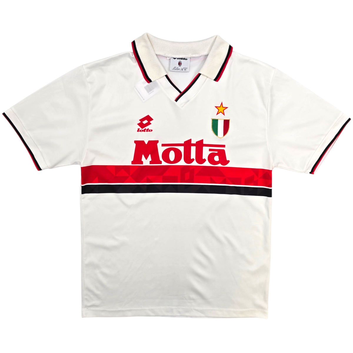 1993/94 AC Milan Away Football Shirt (L) Lotto