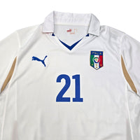 2010/12 Italy Away Football Shirt (L) Puma #21 Pirlo