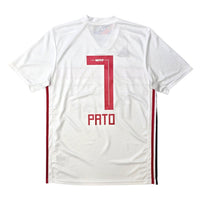 2019/20 Sao Paulo Home Football Shirt (M) Adidas #7 Pato