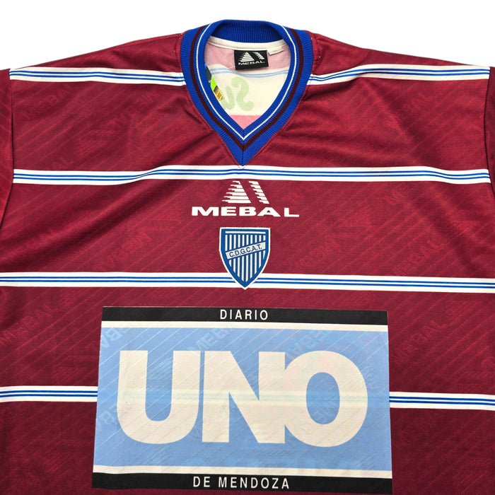 2001/02 Godoy Cruz Away Football Shirt (XL) Mebal