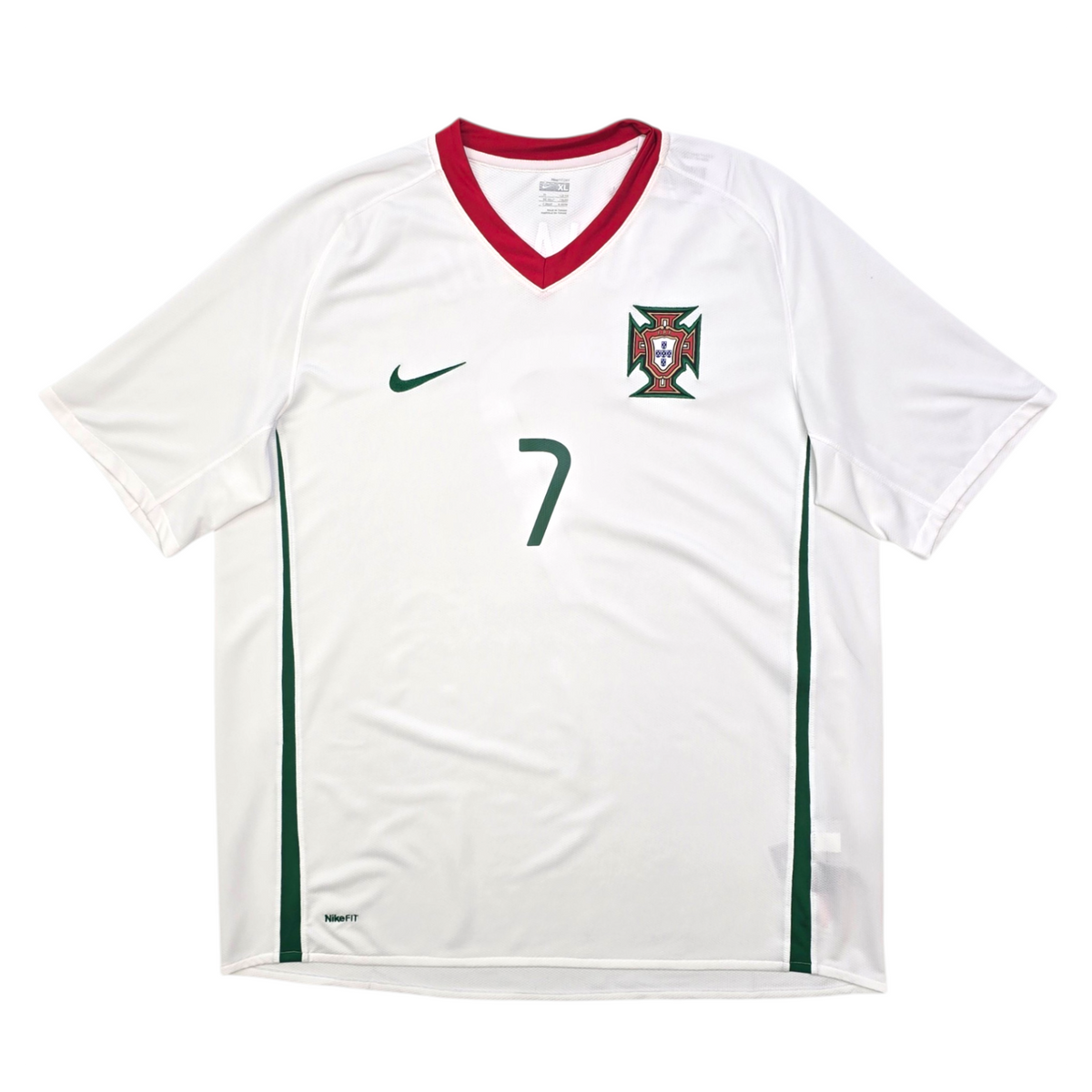 2008/10 Portugal Away Football Shirt (XL) Nike #7 Ronaldo