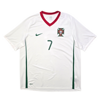 2008/10 Portugal Away Football Shirt (XL) Nike #7 Ronaldo