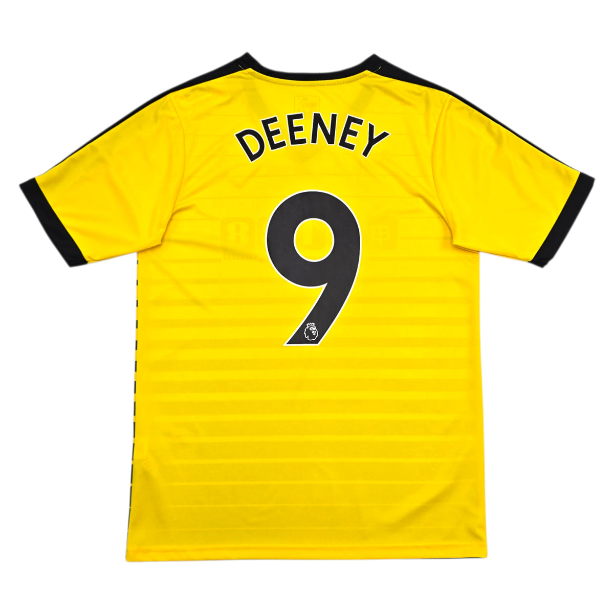 2015/16 Watford Home Football Shirt (M) Puma #9 Deeney