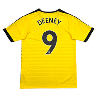 2015/16 Watford Home Football Shirt (M) Puma #9 Deeney