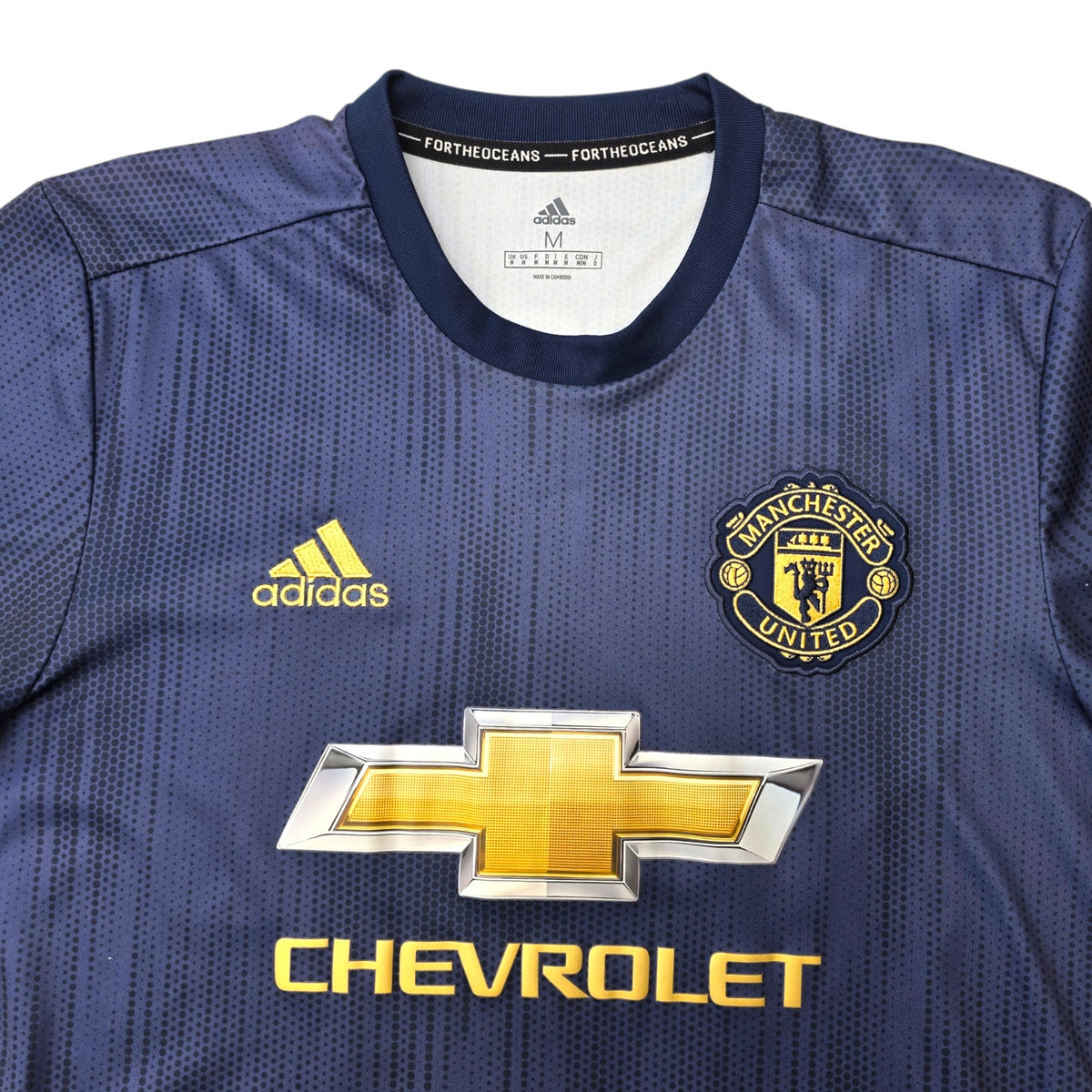2018/19 Manchester United Third Football Shirt (M) Adidas #6 Pogba