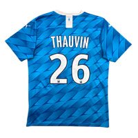 2019/20 Olympique Marseille Away Football Shirt (M) Puma #26 Thauvin
