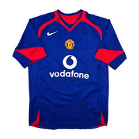 2005/06 Manchester United Away Football Shirt (M) Nike #7 Ronaldo
