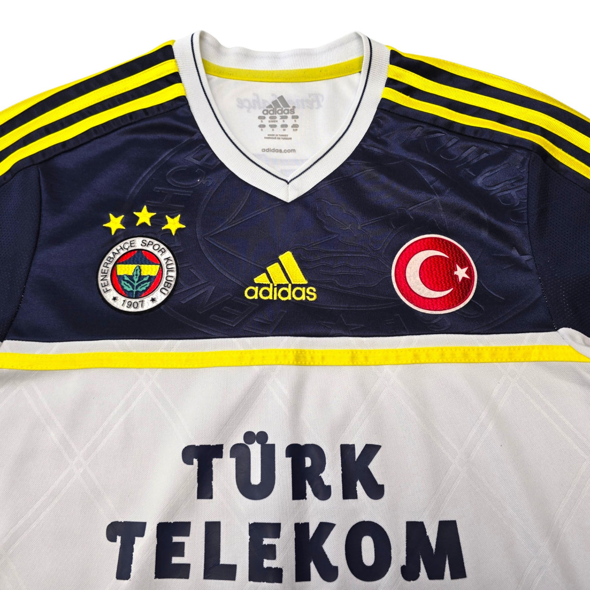2012/13 Fenerbahce Away Football Shirt (S) Adidas
