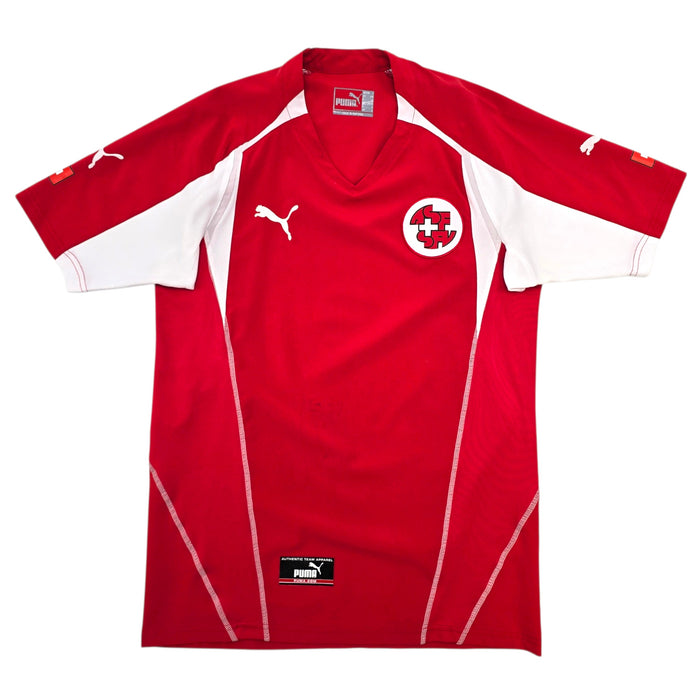 2004/06 Switzerland Home Football Shirt (S) Puma