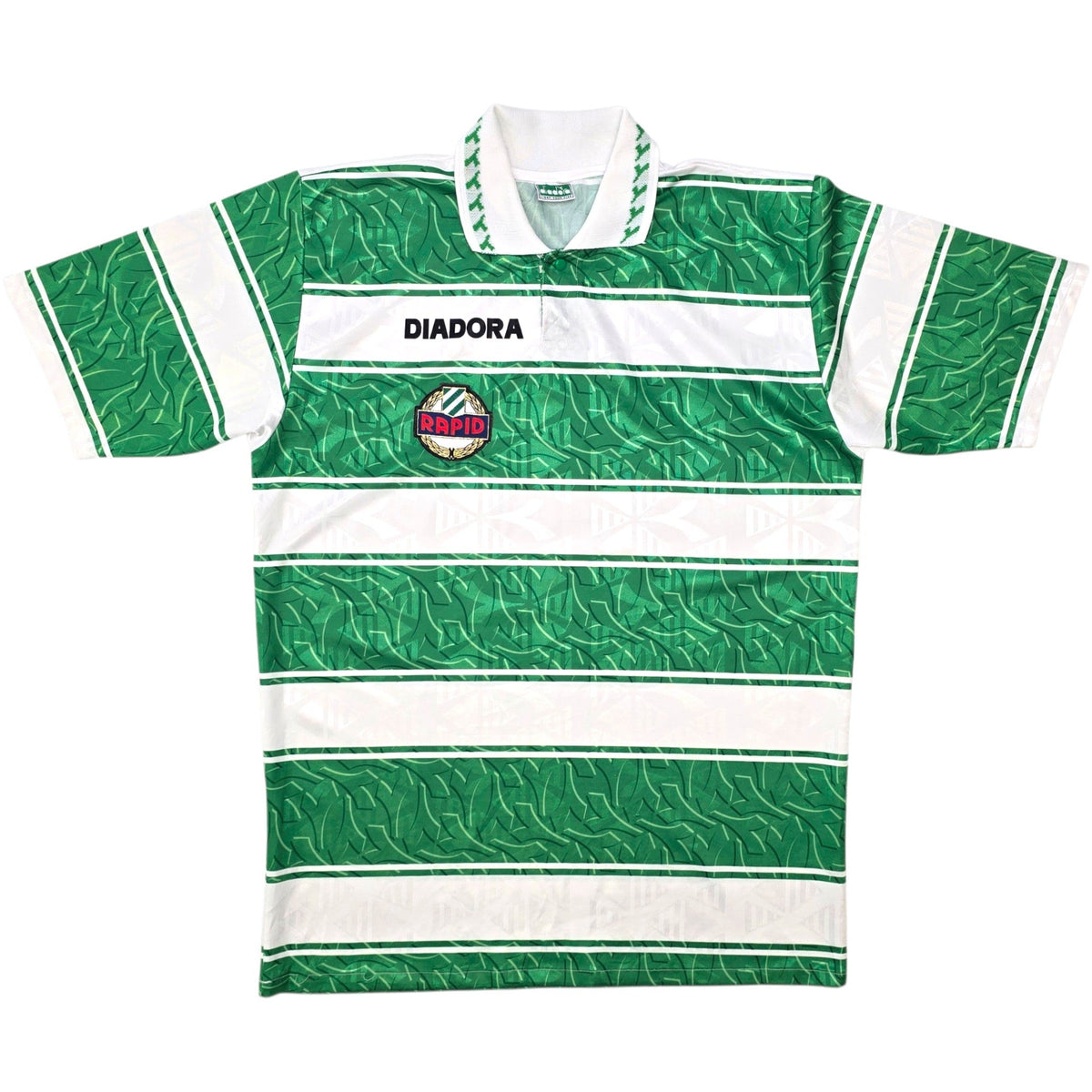 1995/96 Rapid Vienna Home Football Shirt (XL) Diadora
