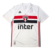 2019/20 Sao Paulo Home Football Shirt (M) Adidas #7 Pato