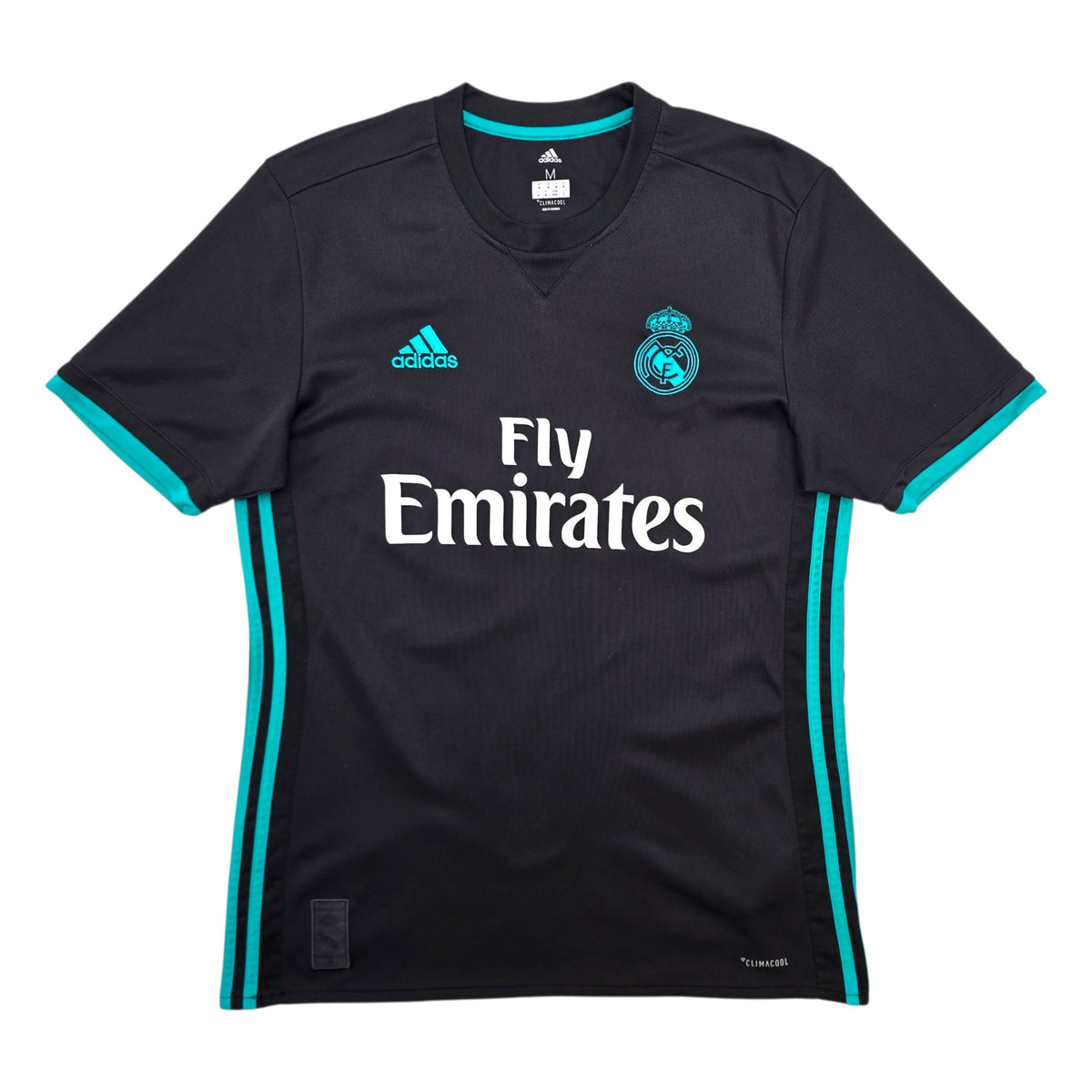 2017/19 Real Madrid Away Football Shirt (M) Adidas #7 Ronaldo