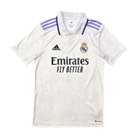 2022/23 Real Madrid Home Football Shirt (S) Adidas #9 Benzema
