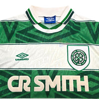 1993/95 Celtic Home Football Shirt (L) Umbro