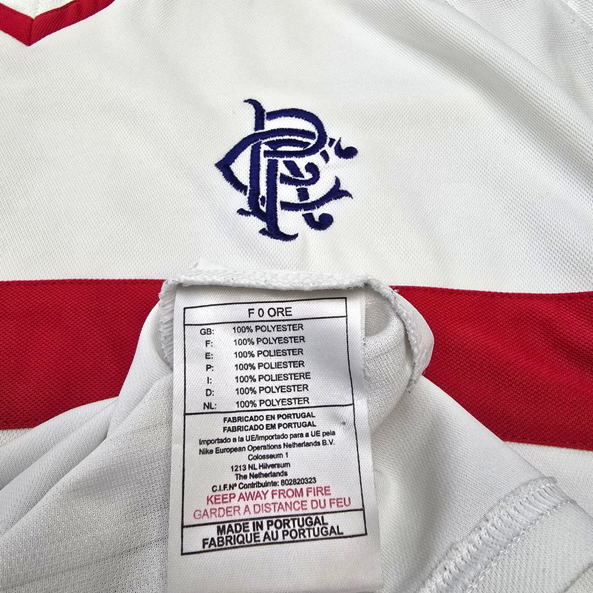 2000/01 Glasgow Rangers Away Football Shirt (XL) Nike