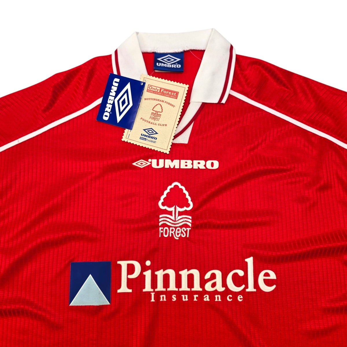 1998/00 Nottingham Forest Home Football Shirt (XL) Umbro (BNWTs)