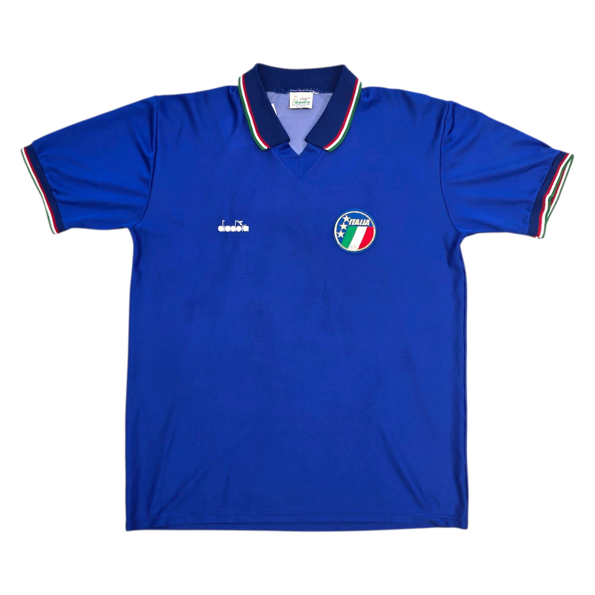 1986/90 Italy Home Football Shirt (M) Diadora