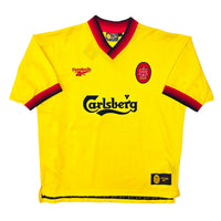 1997/99 Liverpool Away Football Shirt (L) Reebok