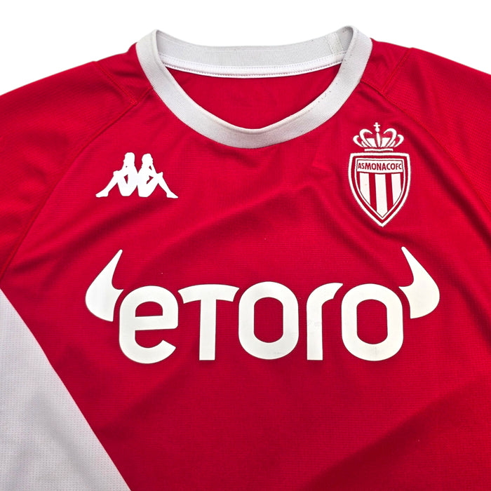 2021/22 Monaco Home Football Shirt (L) Kappa