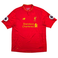 2016/17 Liverpool Home Football Shirt (XL) New Balance