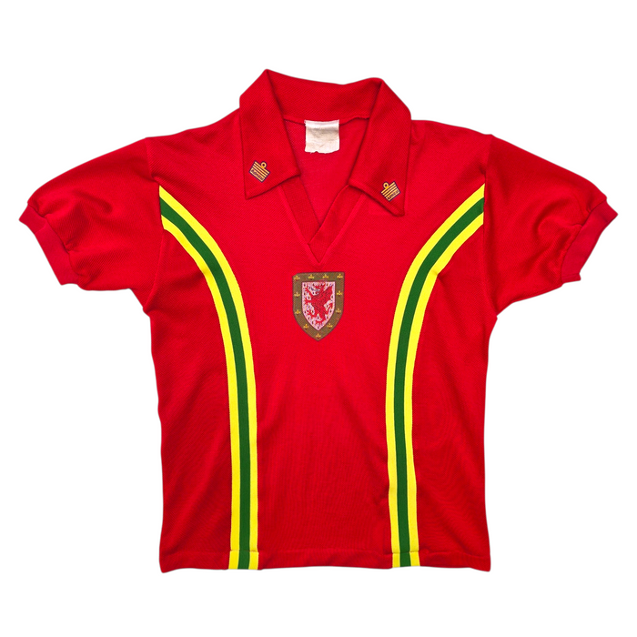 1976/79 Wales Home Football Shirt (S) Admiral