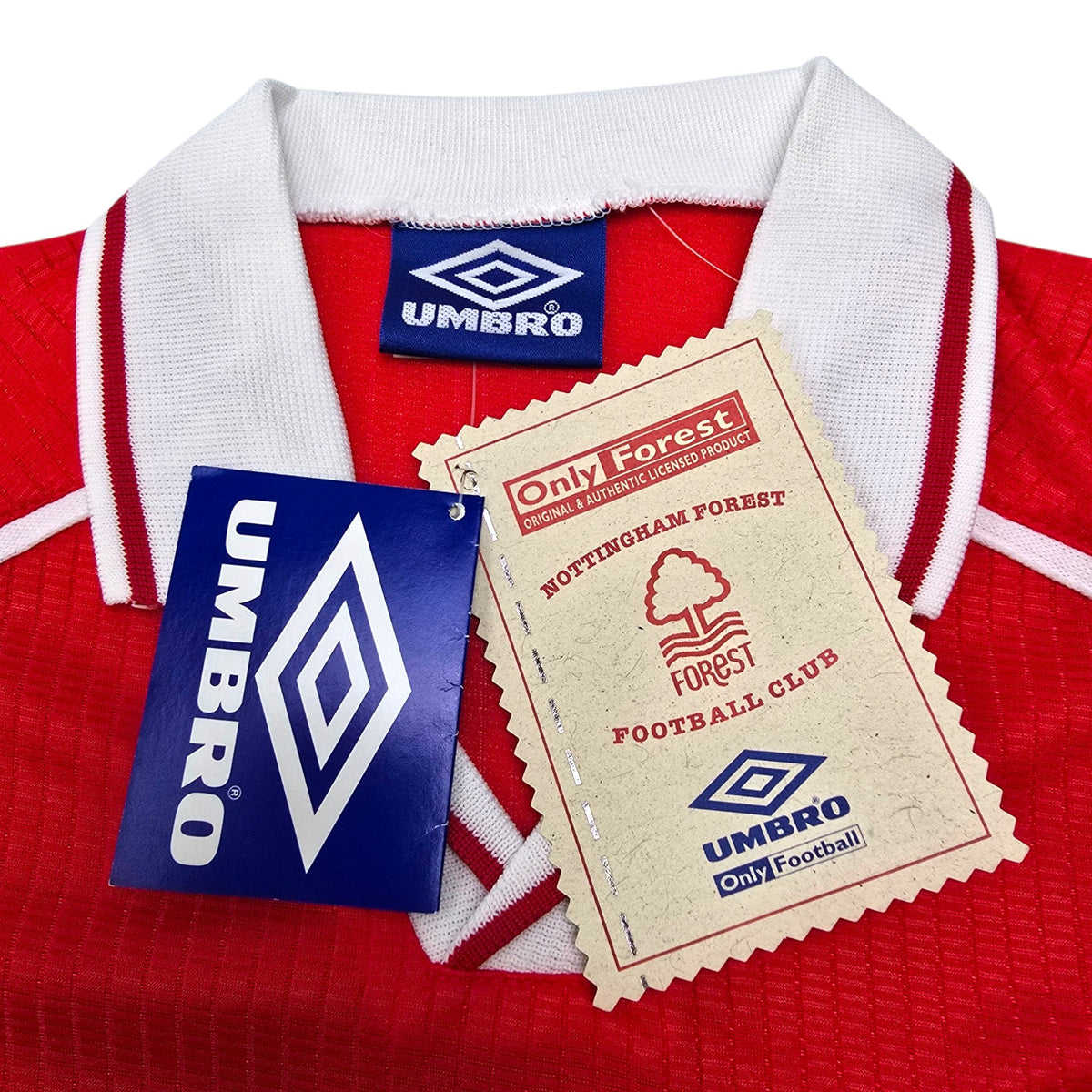 1998/00 Nottingham Forest Home Football Shirt (XL) Umbro (BNWTs)