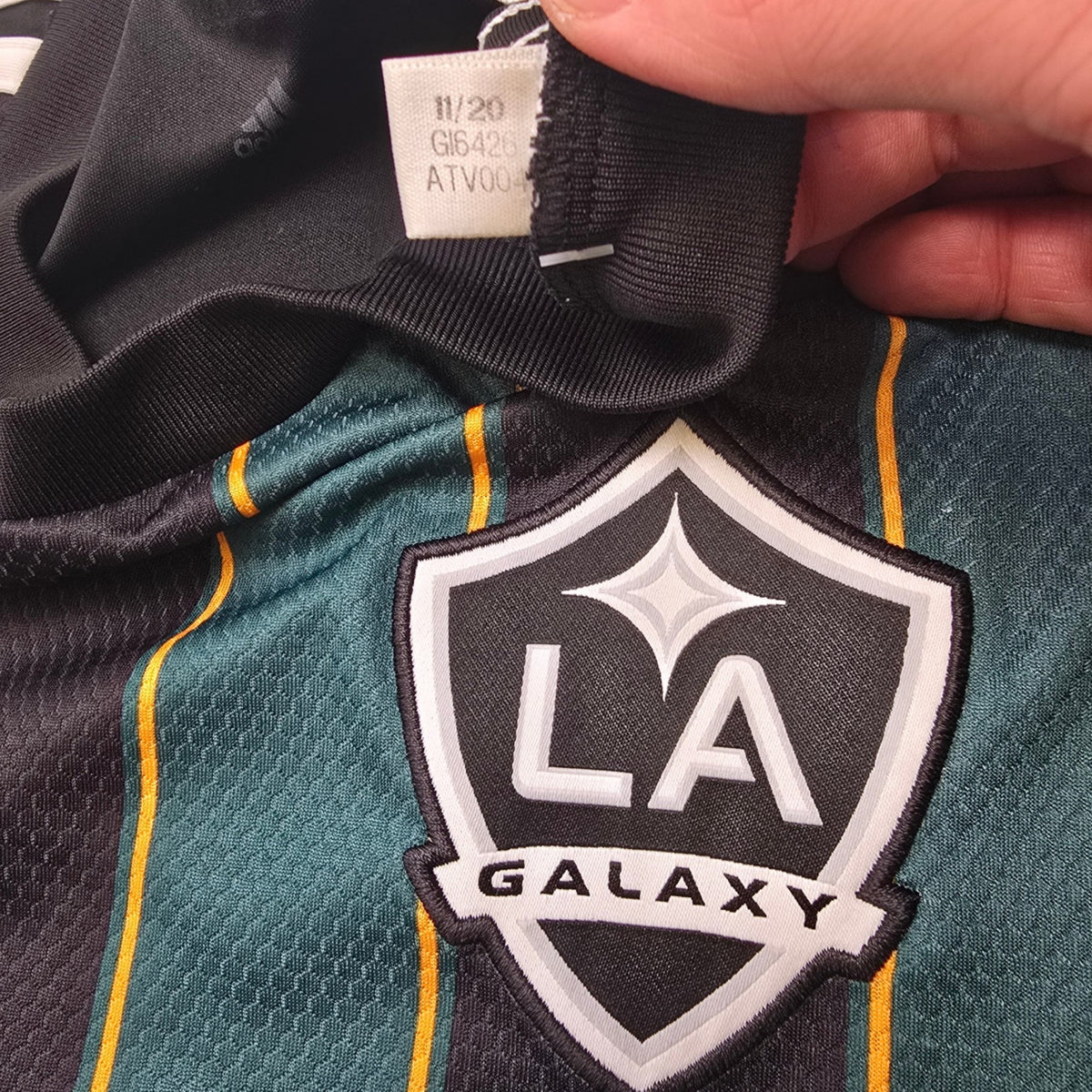 2021/22 LA Galaxy Away Football Shirt (S) Adidas