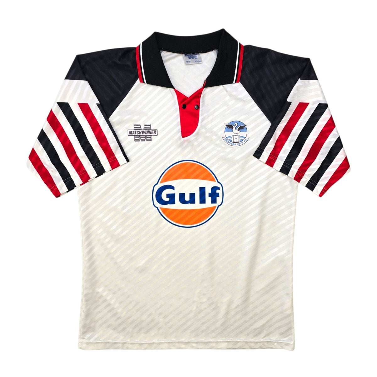 1994/95 Swansea City Home Football Shirt (M) Matchwinner