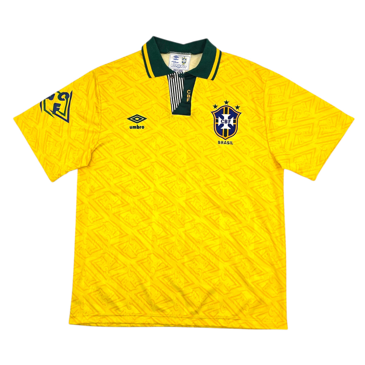 1991/93 Brazil Home Football Shirt (XL) Umbro