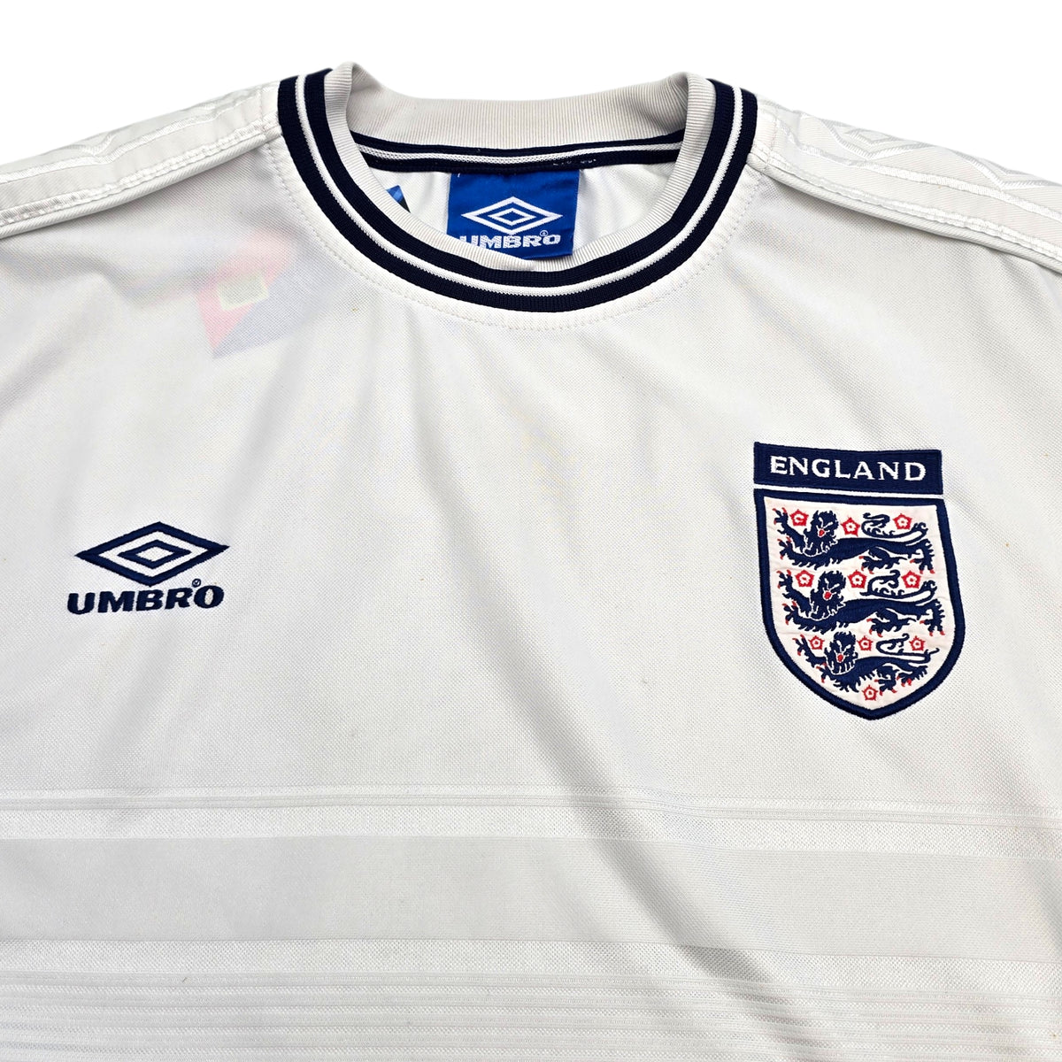 1999/01 England Home Football Shirt (M) Umbro
