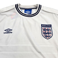1999/01 England Home Football Shirt (M) Umbro