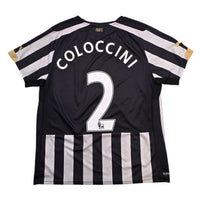 2014/15 Newcastle United Home Football Shirt (M) Puma #2 Coloccini