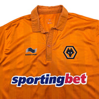 2012/13 Wolverhampton Wanderers Home Football Shirt (M) Burrda Sport #9 Ebanks-Blake