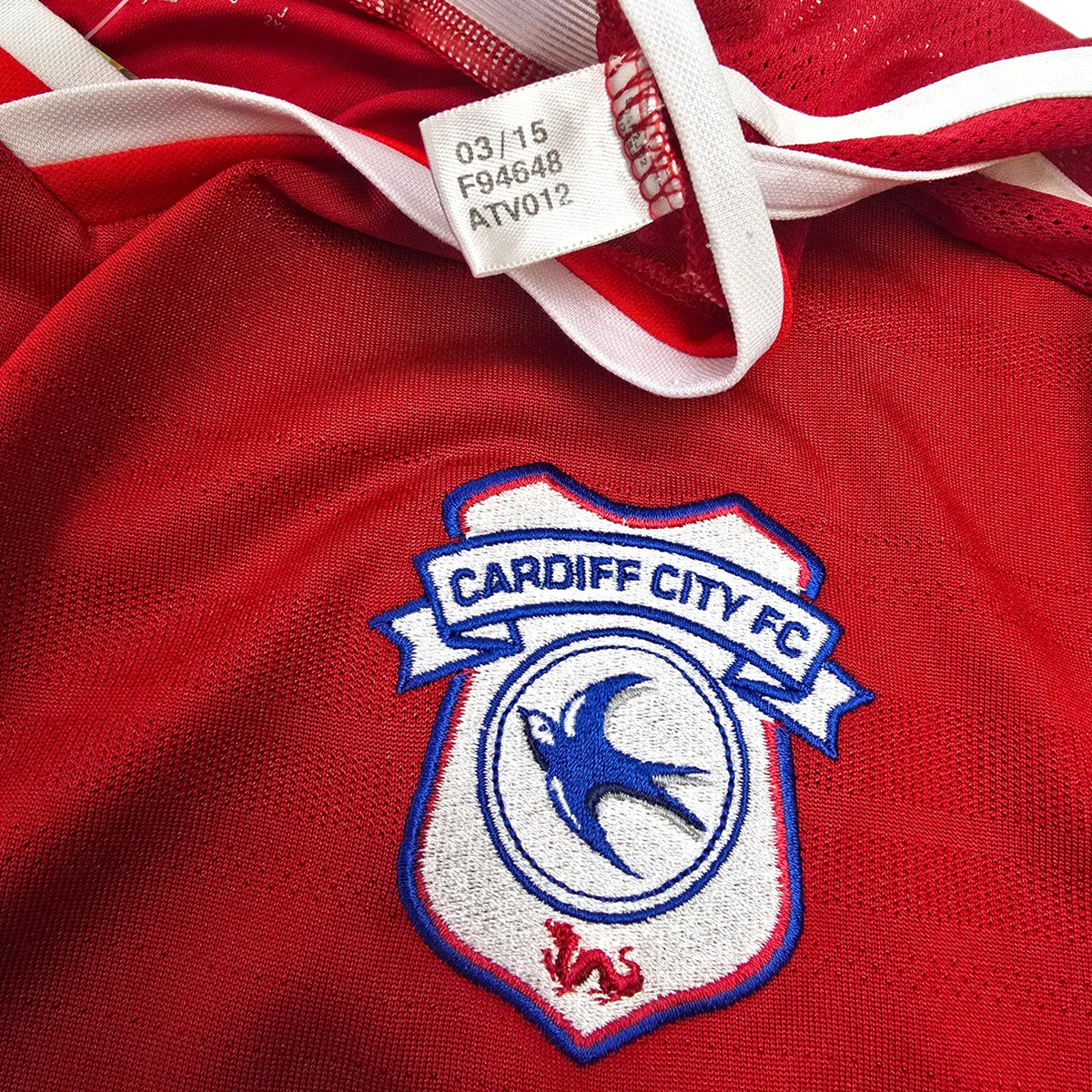2015/16 Cardiff City Away Football Shirt (L) Adidas