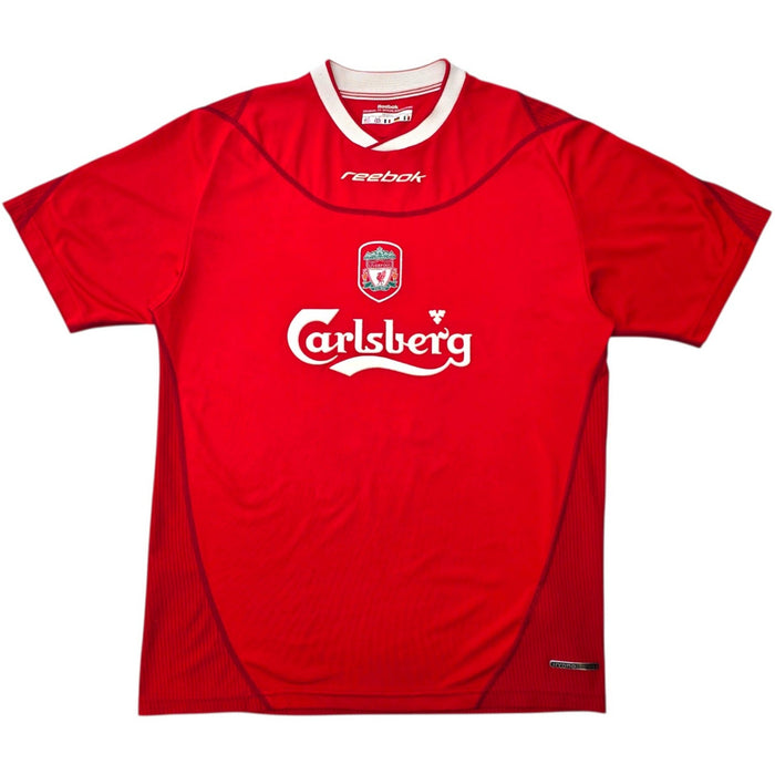 2002/04 Liverpool Home Football Shirt (M) Reebok