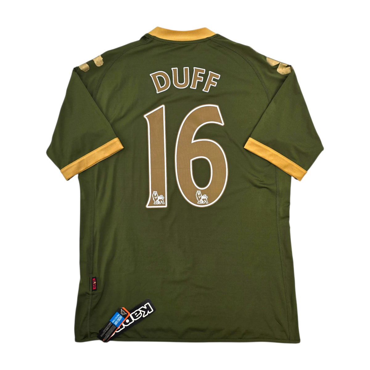 2010/11 Fulham Third Football Shirt (L) Kappa #16 Duff (BNWTs)