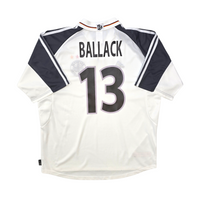 2000/01 Germany Home Football Shirt (XL) Adidas #13 Ballack