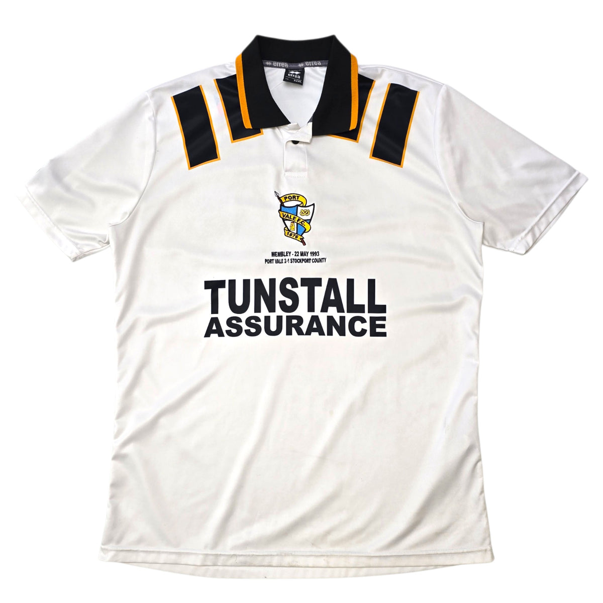 1993/95 Port Vale Home Football Shirt (3XL) Errea (2014 Re-Issue)