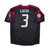 2004/05 Bayern Munich European Football Shirt (L) Adidas #3 Lucio